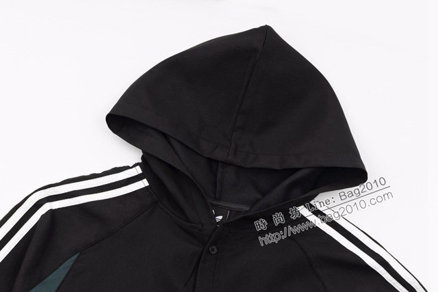 Balenciaga X Adidas專櫃巴黎世家2023FW新款聯名連帽風衣外套 男女同款 tzy2961
